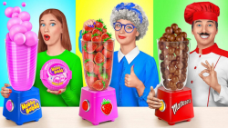 چالش غذایی جدید  دختر گریان بر...