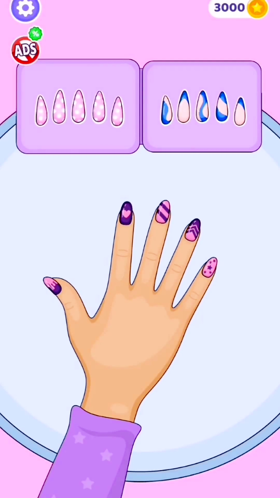 زیبایی ناخن کارتونی