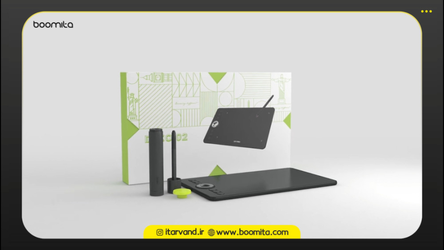 قلم نوری ایکس پی پن مدل Deco 02 گالکانی زوماب