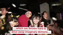 جشن کتک کاری 800 نفری در ژاپن...