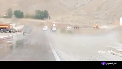 جاری شدن سیل در فیروزکوه جاری شدن سیل در فیروزکوه