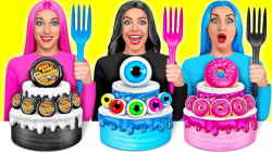 چالش غذایی خنده دار و خیلی باح...