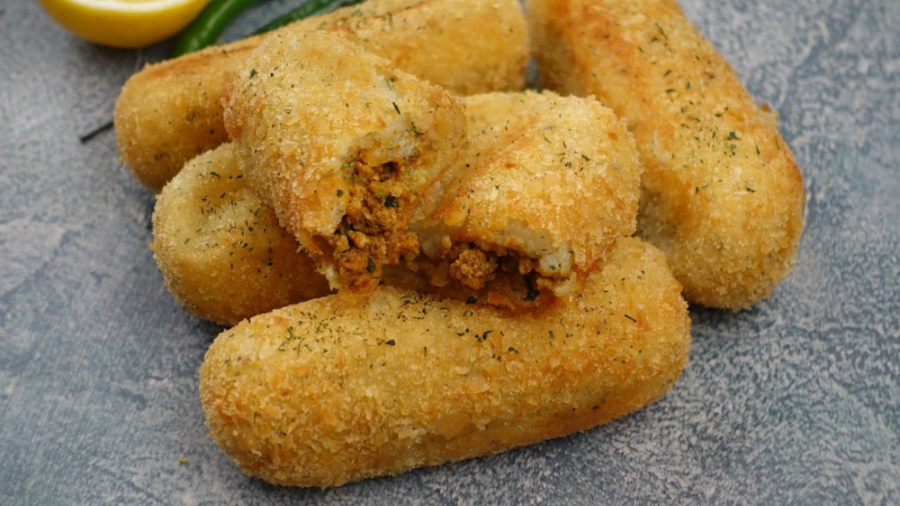 طرز تهیه سیب زمینی شکم پر سوخاری :: آموزش آشپزی خانگی