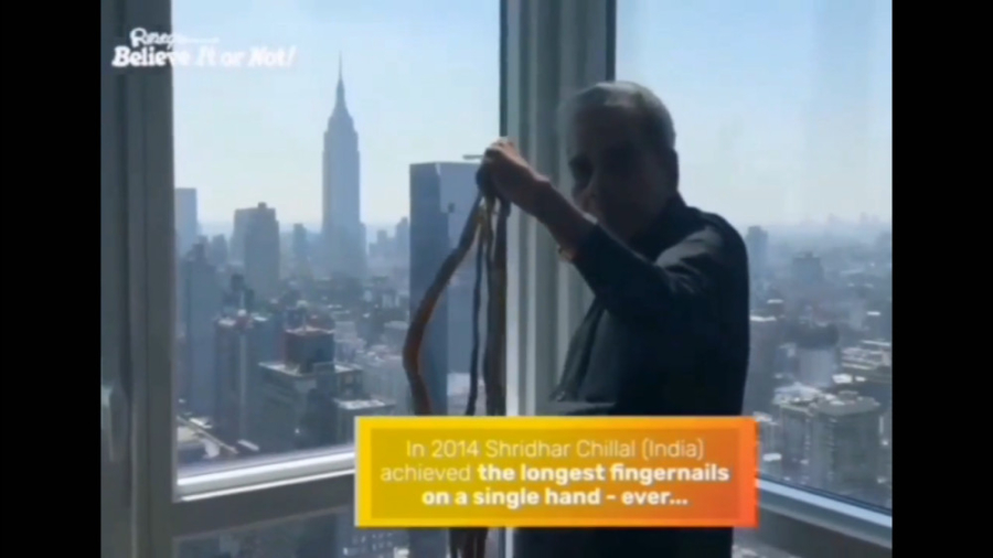 ۶۶ساله که ناخوناشو نگرفته