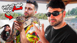 یوتیوبر : آیسی خطرناک ترین مار...