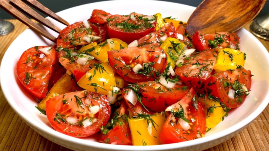 طرز تهیه سالاد سبزیجات بسیار آسان :: آموزش آشپزی خانگی