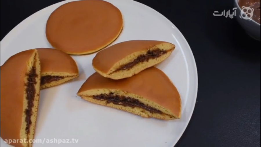 آموزش تهیه پنکیک شکلاتی