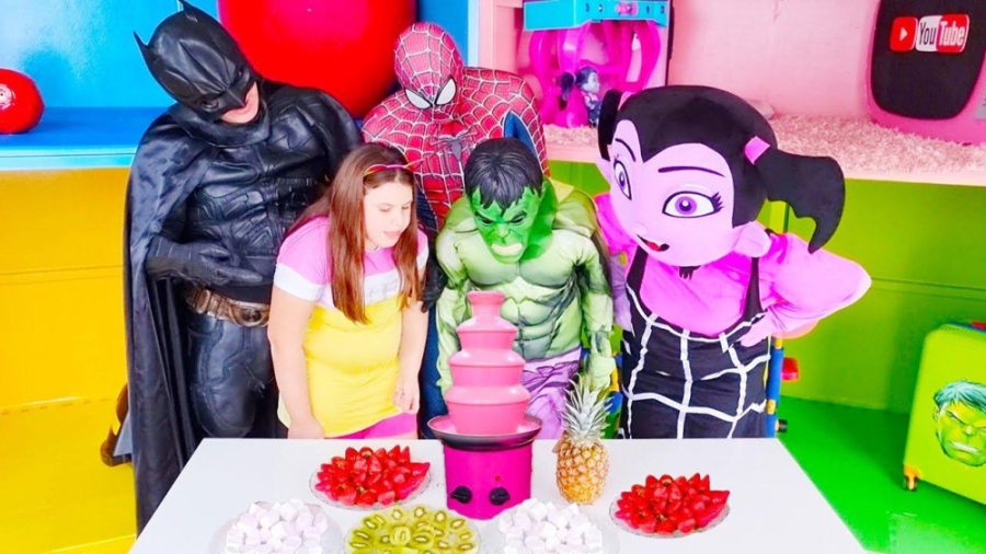 چالش چهار رنگ مردعنکبوتی بتمن...