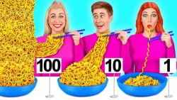 چالش غذایی خنده دار  چالش بین...