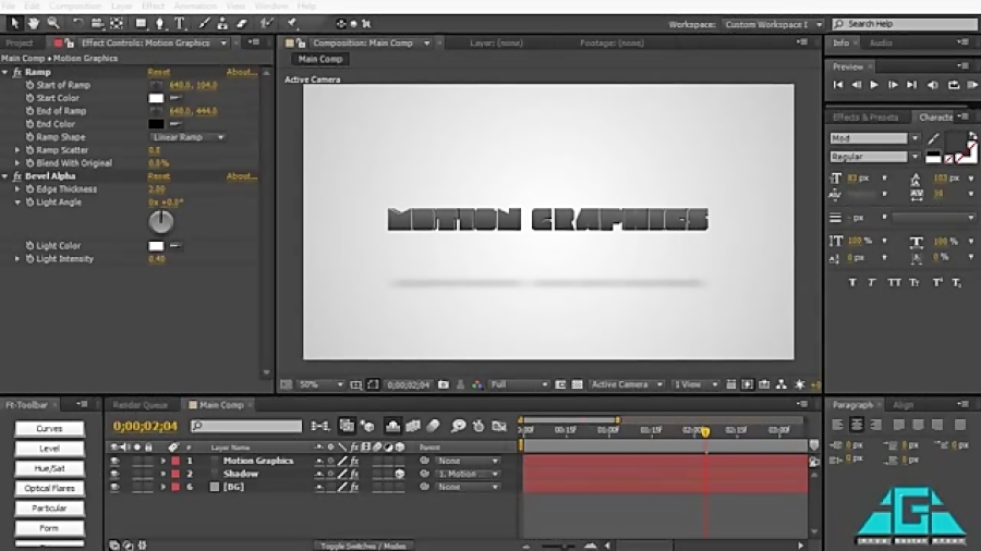 Как сделать диаграмму в after effects