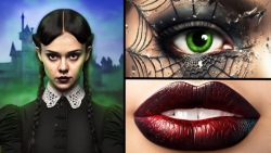 چالش ارایشی ونزدی ادامز و ایند...