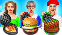 چالش غذایی خنده دار  چالش نوه...