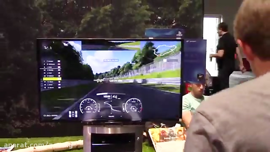 گیم پلی بازی Gran Turismo Sport در گیمزکام ۲۰۱۶ - زومجی