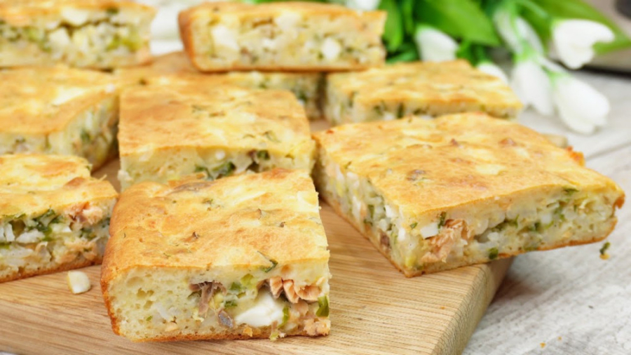 طرز تهیه کیک مرغ و سبزیجات :: آموزش آشپزی آسان