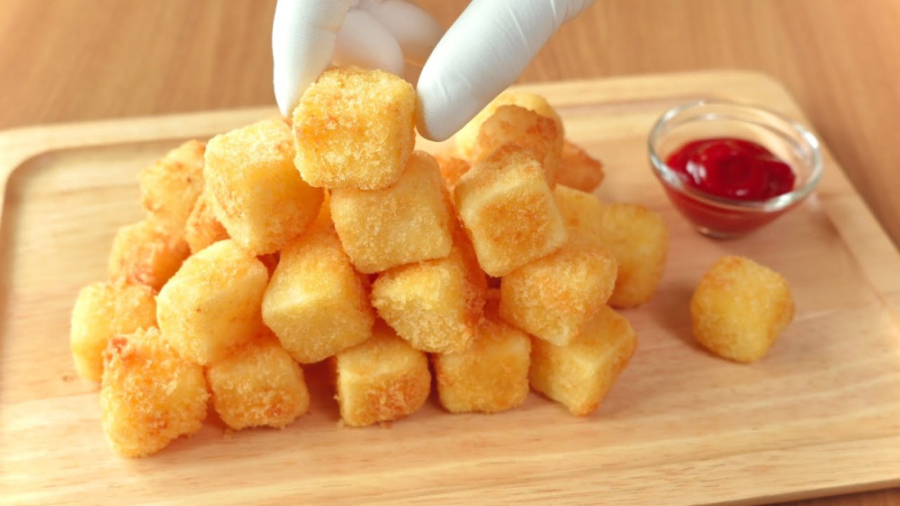 طرز تهیه سیب زمینی مکعبی سوخاری :: آموزش آشپزی خانگی