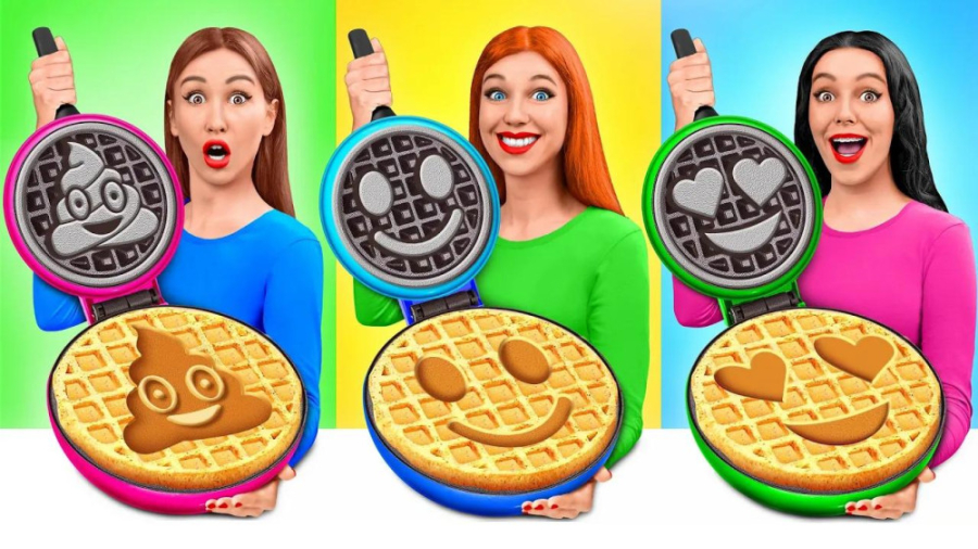 چالش خنده دار غذایی  دستور پخت...