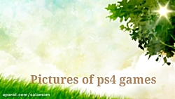 چند عکس از بازی های ps4
