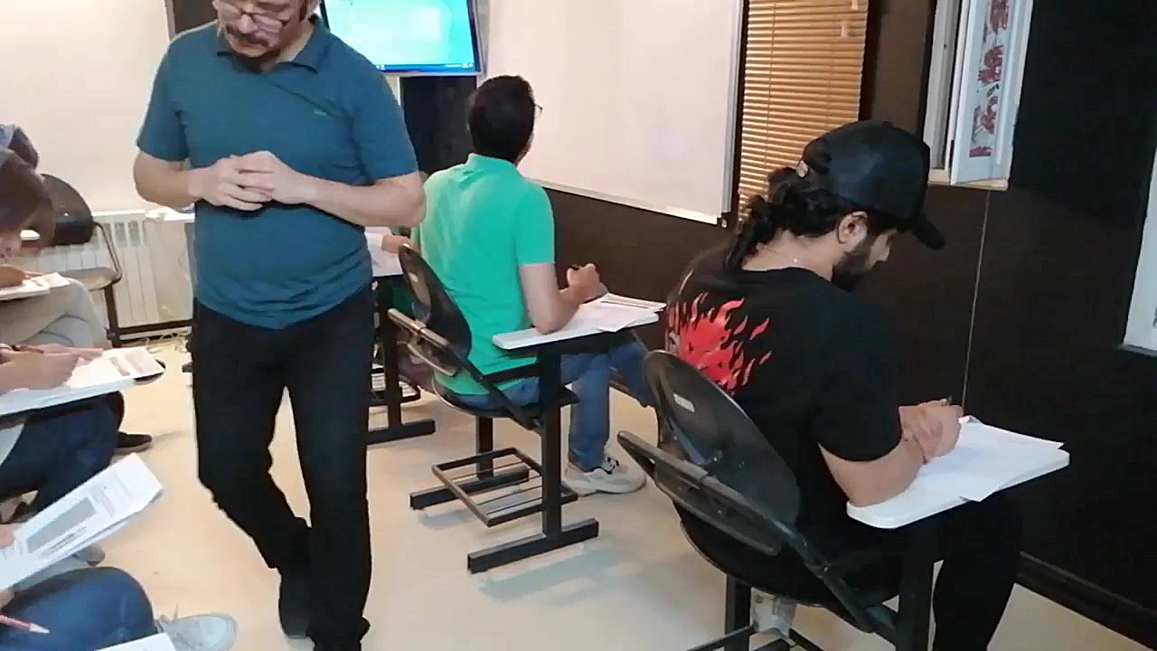 Written exam محسن چاوشی