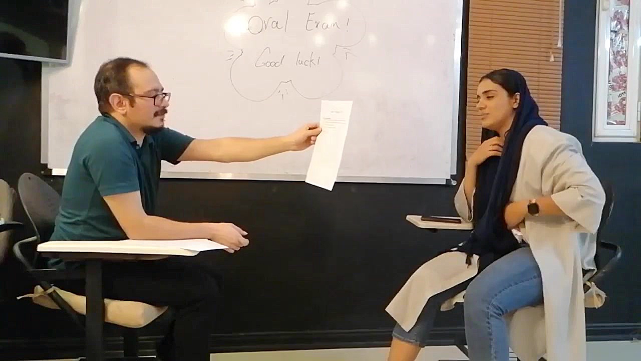 oral exam Elnaz Sajjad دندان پیش