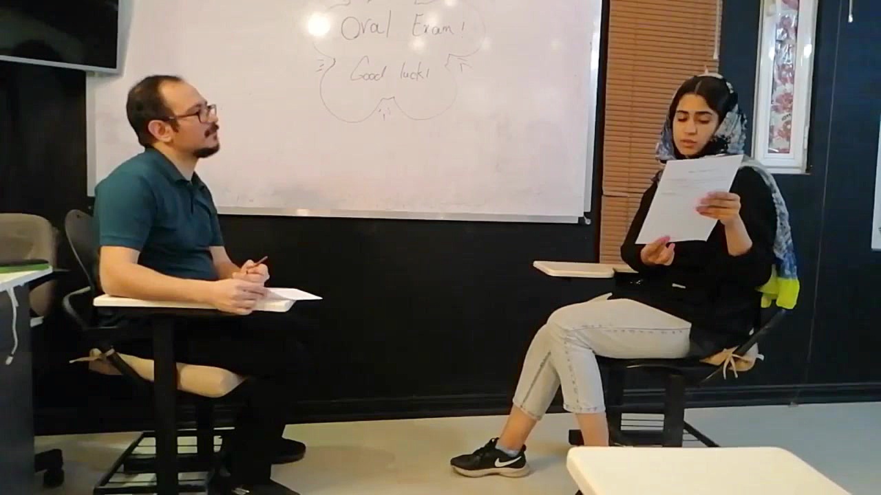 Oral exam Negar ادل