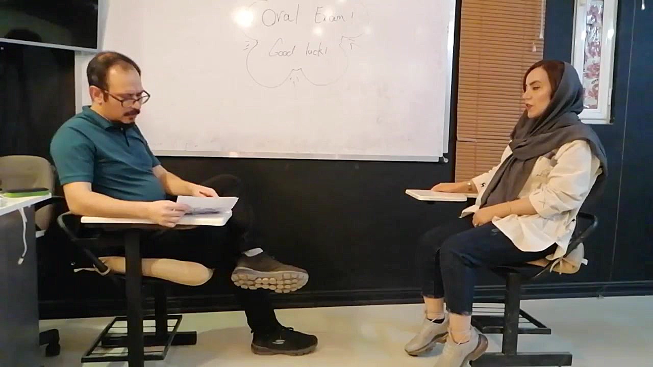Oral exam Maryam مریل استریپ