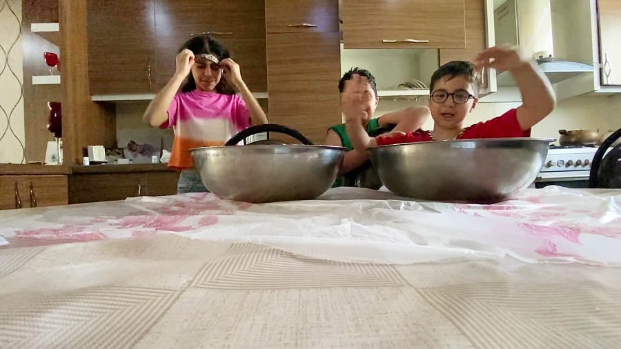 چالش کله تو آب با امین ابوالحس...