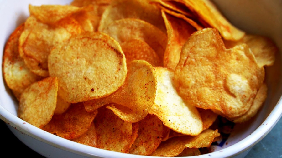 طرز تهیه چیپس ساده و خوشمزه :: چیپس های خانگی
