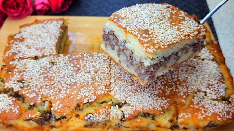 طرز تهیه نان خوشمزه ی گوشتی :: غذای خانگی 2023 :: آموزش آشپزی