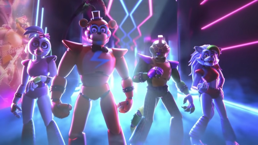 گیم پلی بازی ترسناک fnaf security breach پارت 1 کلینیک دندانپزشکیعلی دایی