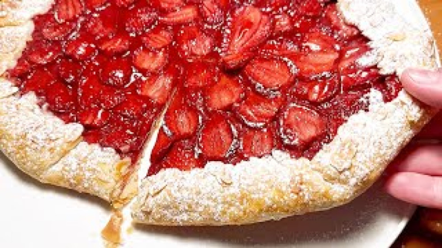 دستورپخت گالت توت فرنگی سریع و آسان :: آموزش شیرینی خانگی