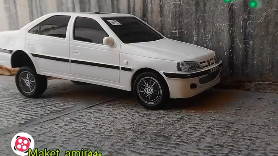 پژو پارس شوتی ماکت پارس خش  قب...