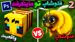 ماینکرفت اما همرو فتوشاپ کردیم...