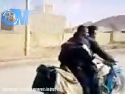 موتور سواری هیجان انگیز با موت...