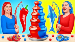 چالش غذاخوری  چالش غذا خنده دا...