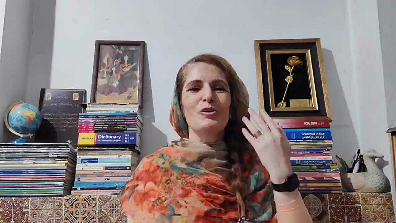 استاد فرحناز اژدر - بهترین معلم خصوصی زبان انگلیسی تهران زمان58ثانیه