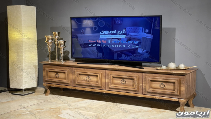 خرید انواع میز تلویزیون جدید مدرن لاکچری و چوبی مستقیم از تولید کننده