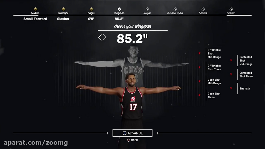 تریلر نسخه دموی بازی NBA 2K17 - زومجی