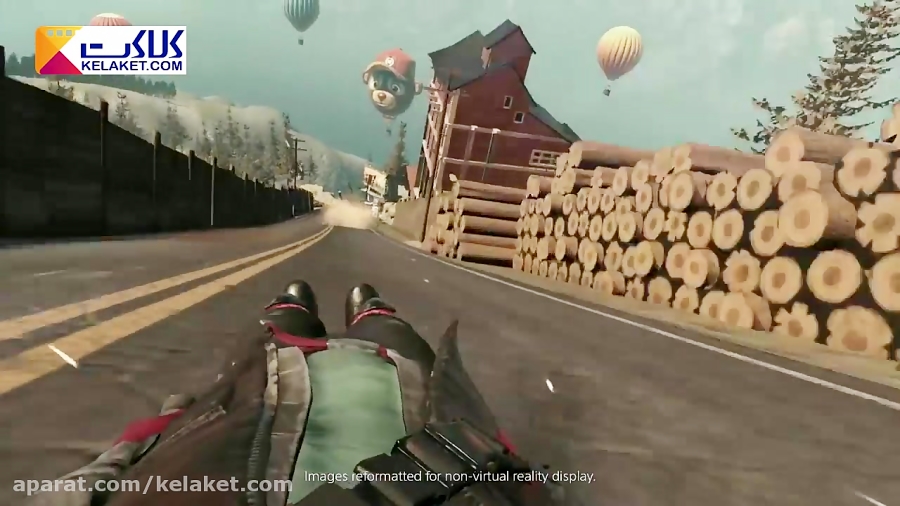 تریلر بازی واقعیت مجازی پلی استیشن ۴ Street Luge
