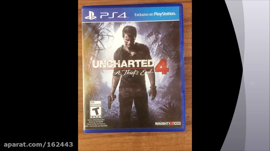 آنباکسینگ بازی Uncharted 4 نسخه ps4