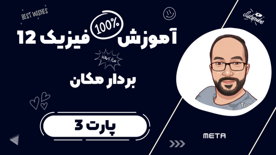 آموزش مفهومی فیزیک 12 از صفر تا صد [پارت 3] - بردار مکان پلی‌داکتیلی