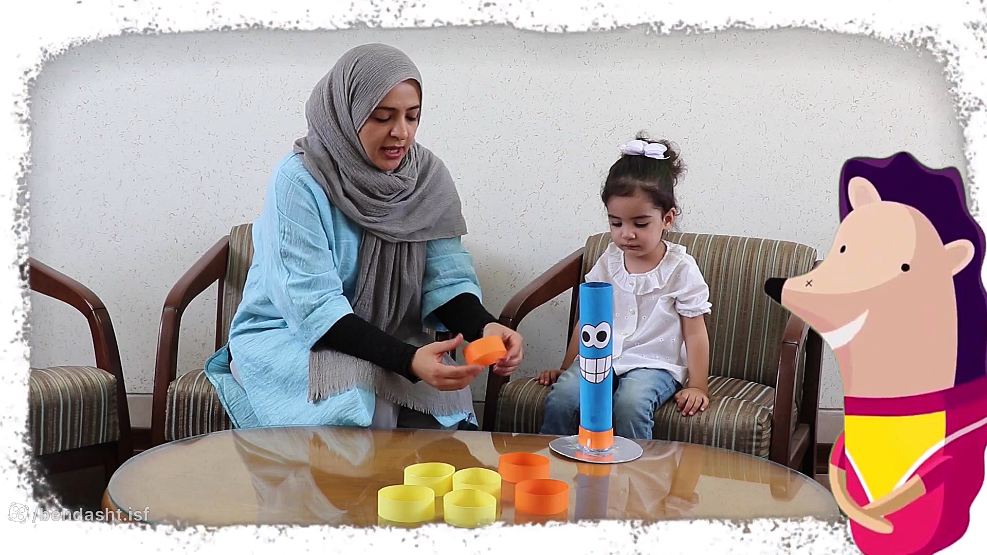 بازی کودکان در منزل2 روابط عمومی معاونت بهداشت دانشگاه علوم پزشکی اصفهان کلینیک لیزر