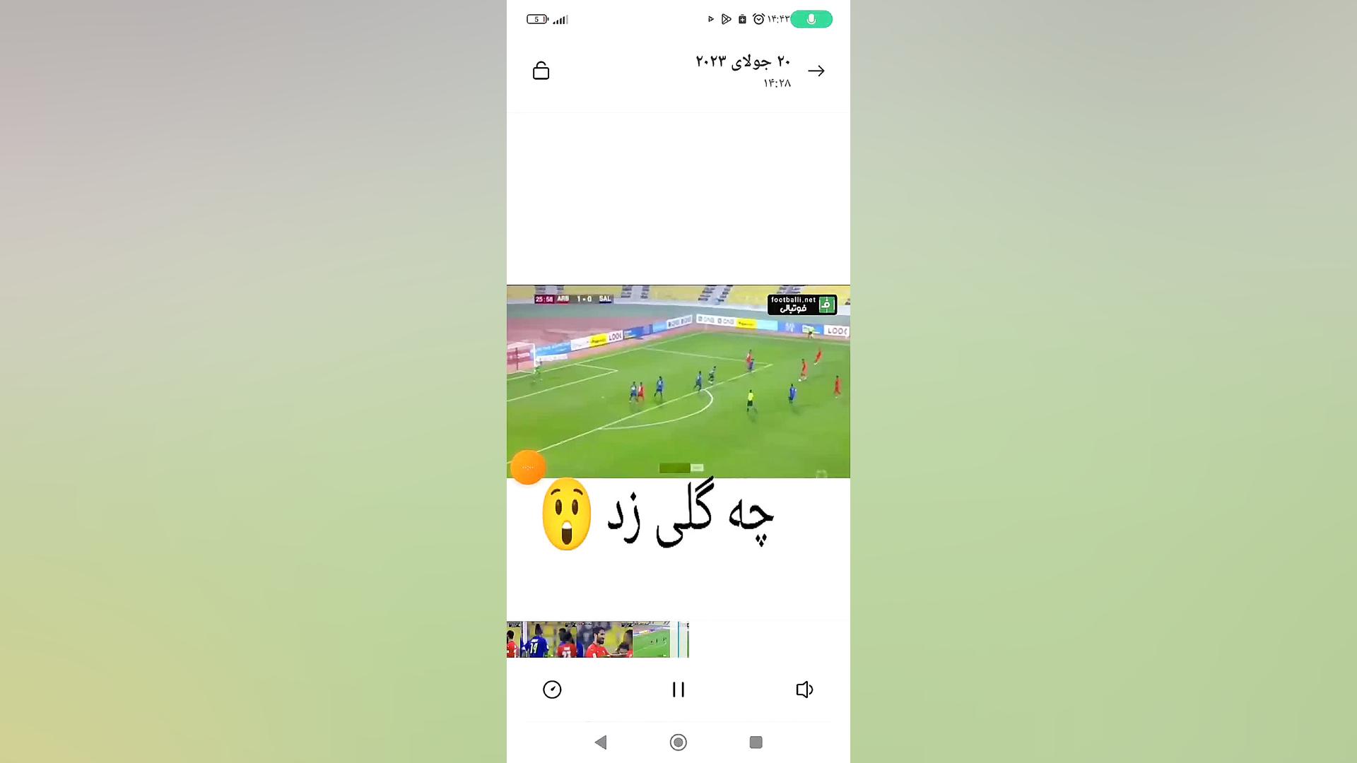 گل محمدی گیم پلی آریا رحیمی