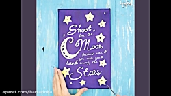 تزئین اتاق کودک با تابلوی نورا...