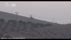 لحظه انهدام تانک های ترکیه در...