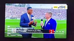 بی هوش شدن خبرنگار ESPN در برنامه زنده! بی هوش شدن خبرنگار ESPN در برنامه زنده!
