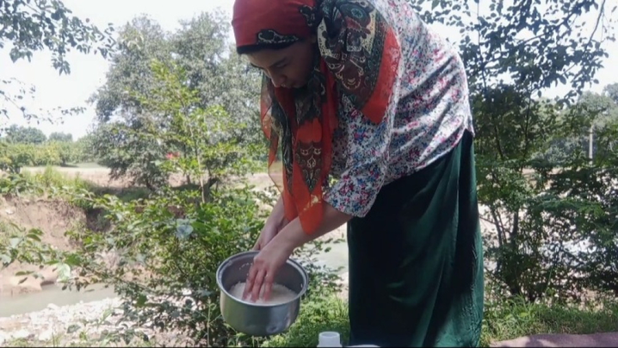 درست کردن ماهی سفید در دل طبیع...