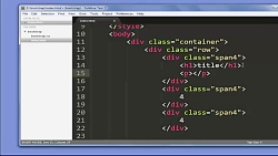 آموزش Bootstrap و گریدبندی صفحه