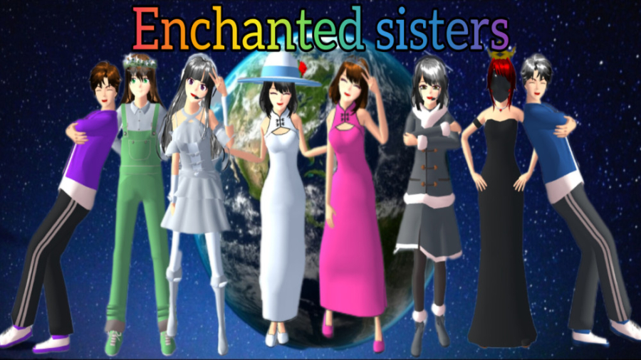 خواهران افسون شده فصل۱ قسمت۱/enchanted sister's/دنیای میا زمان185ثانیه