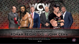 John Cena VS Roman Reigns  WWE...