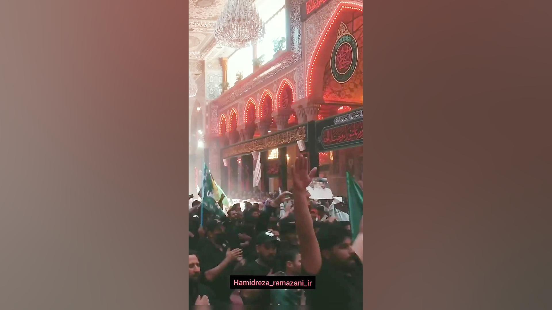 استوری اربعین به سرم شور کربلا دارم کربلایی حمیدرضا رمضانی